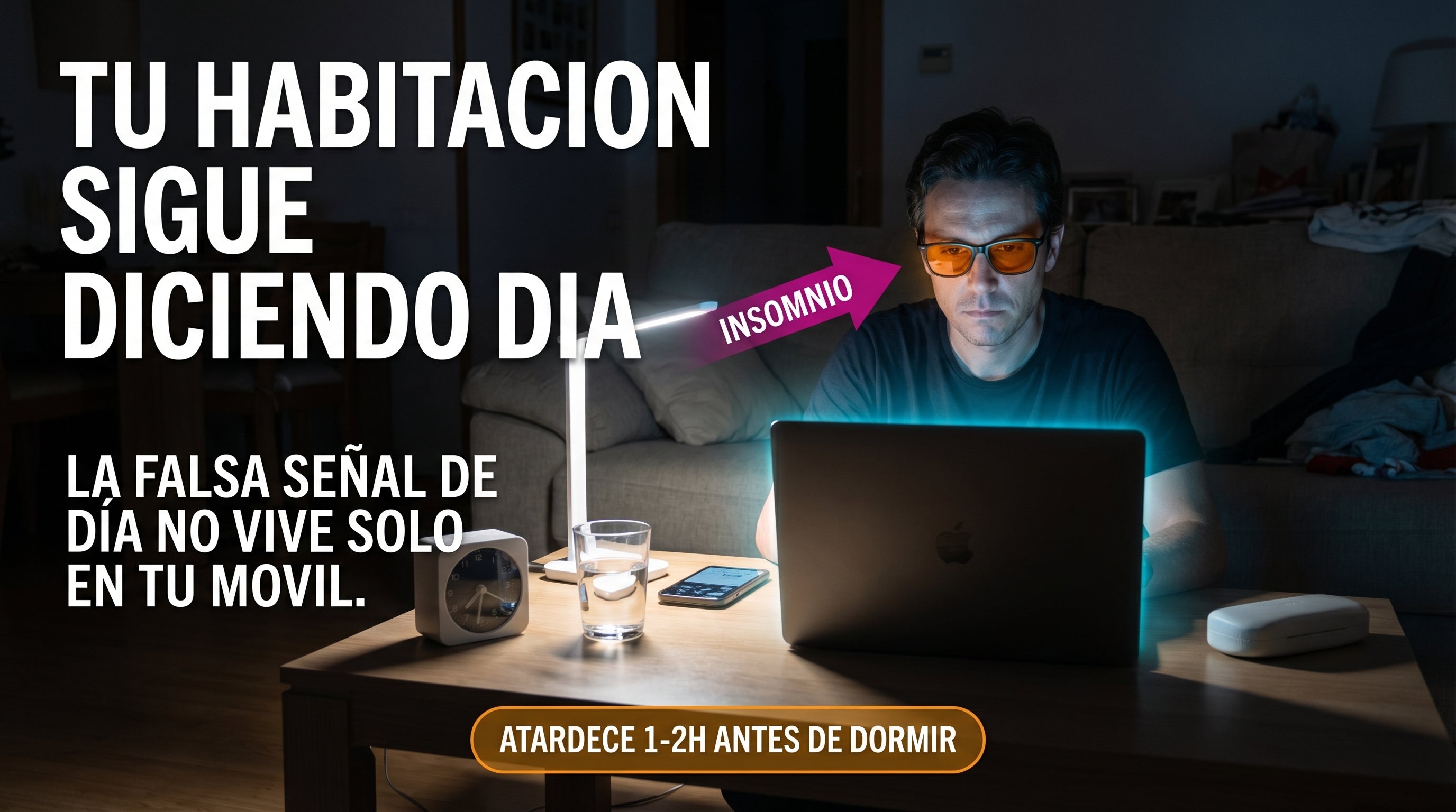 Atardece uso nocturno